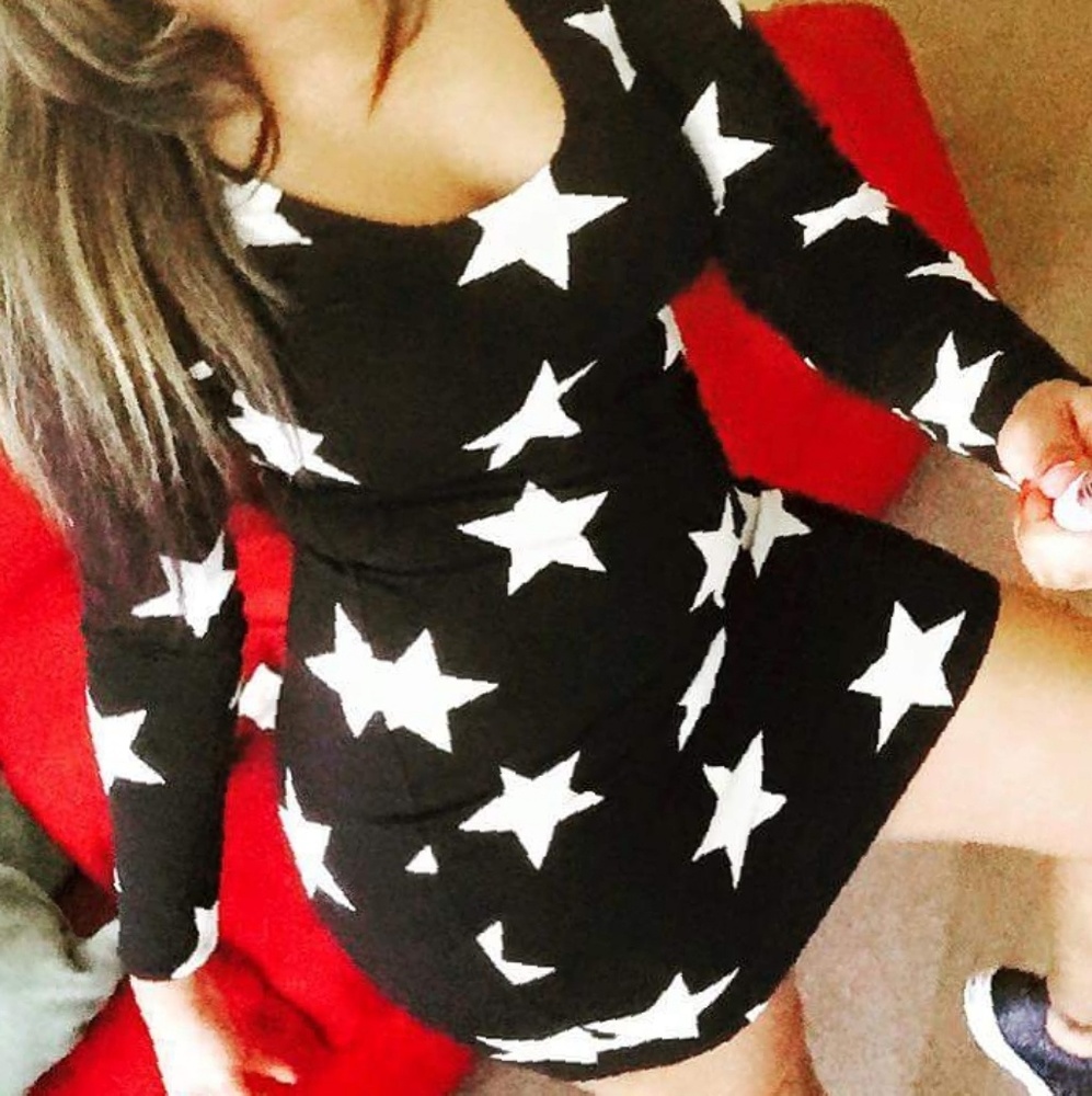 Victoria Secret Pink Limited Edition Star Dress